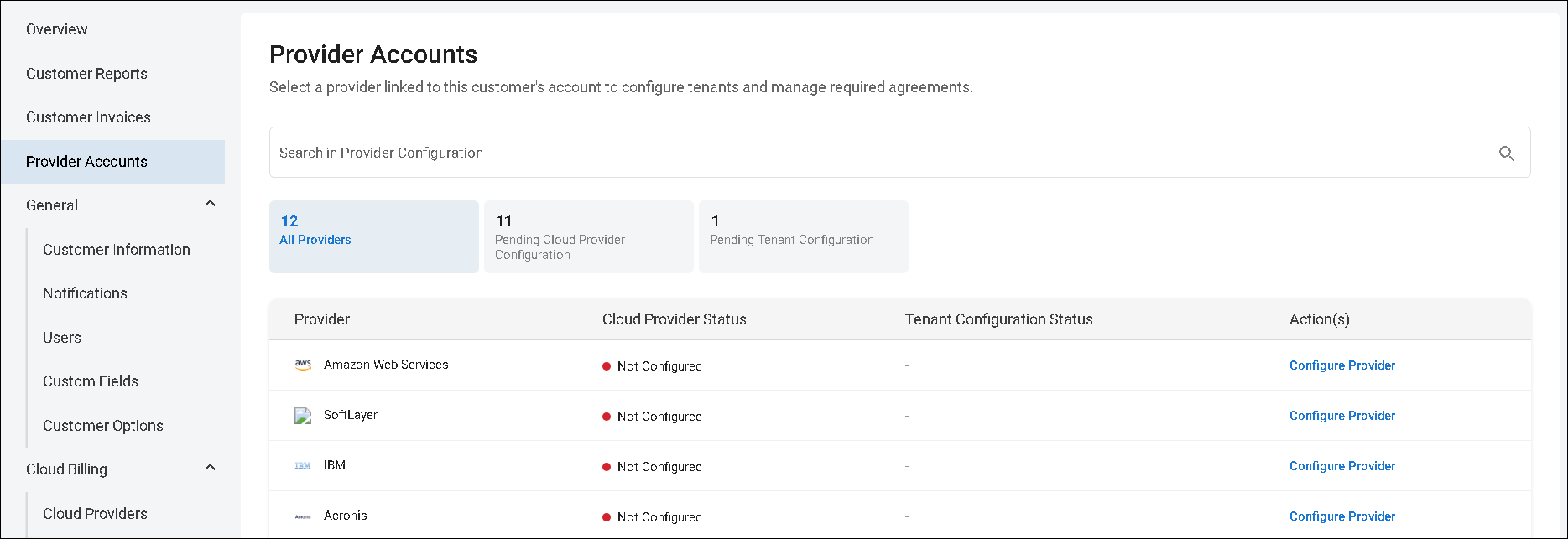 Provider Accounts image